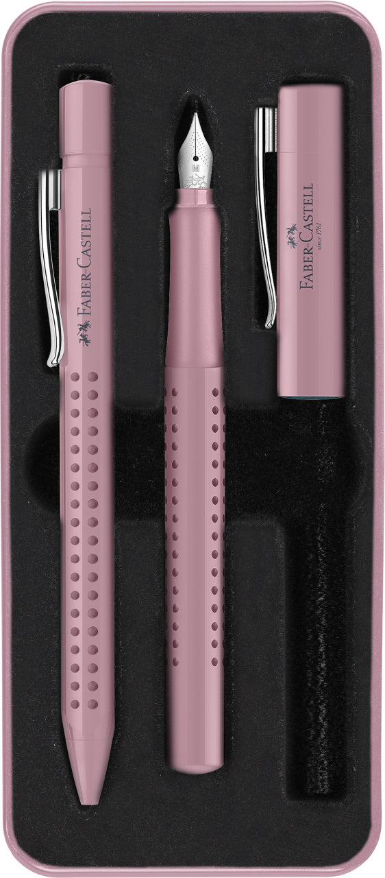 SET STILOU M + PIX GRIP 2010 ROSE FABER-CASTELL SET STILOU M + PIX GRIP 2010 ROSE FABER-CASTELL